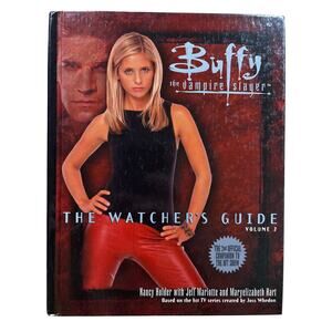 Buffy the Vampire Slayer The Watchers Guide Hardcover Vol 2 1st print 2000